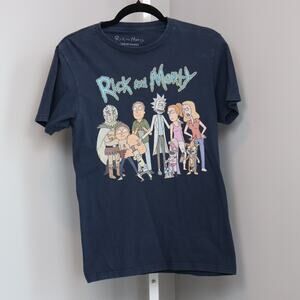 Rick and Morty T-Shirt – Adult Swim Ripple Junction Tee Size Small